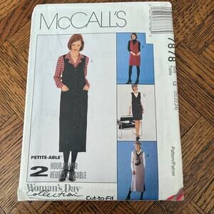 VINTAGE MCCALL'S 7878 WOMENS SKIRT & BLOUSE PATTERN UNCUT 20-24